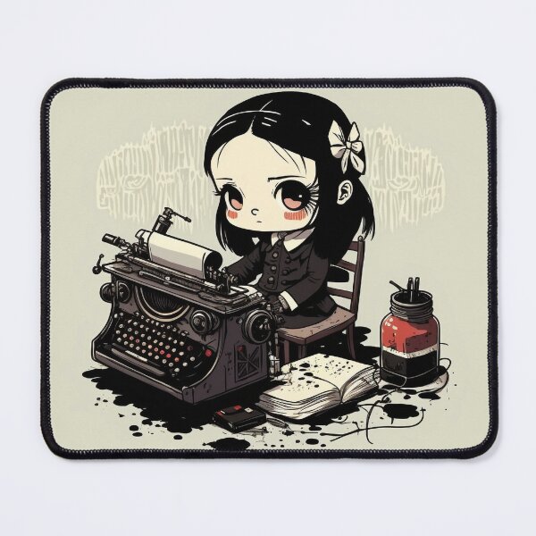 Item preview, Wednesday’s writing in typer machine  designed and sold by BabyDD.