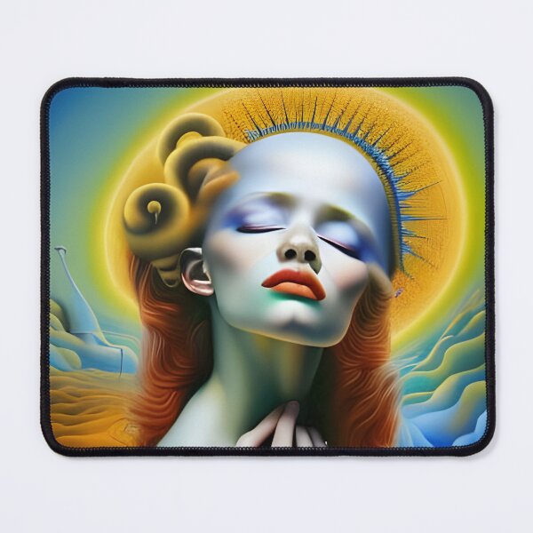 Item preview, Abstracted Perceptions: Surreal Woman Portrait with Unexpected Twist designed and sold by artmanikin.