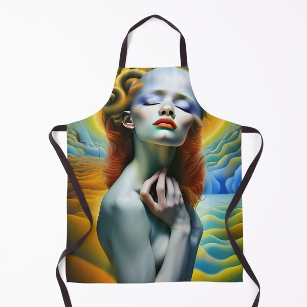 Item preview, Abstracted Perceptions: Surreal Woman Portrait with Unexpected Twist designed and sold by artmanikin.