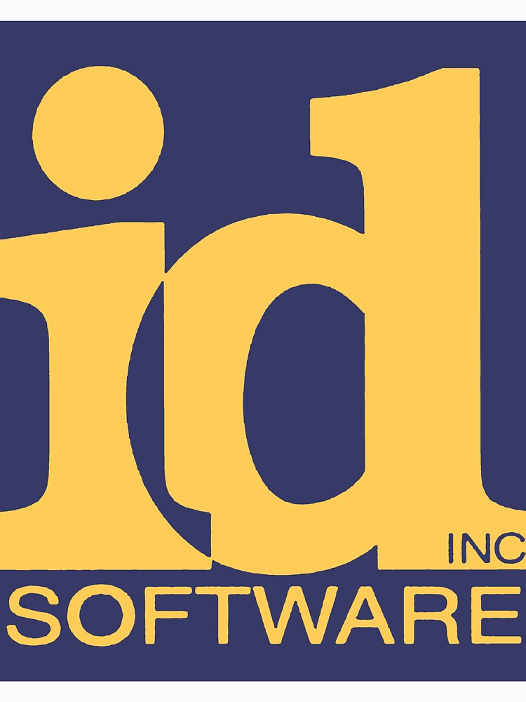 "ID SOFTWARE" Tshirt for Sale by spookcity Redbubble
