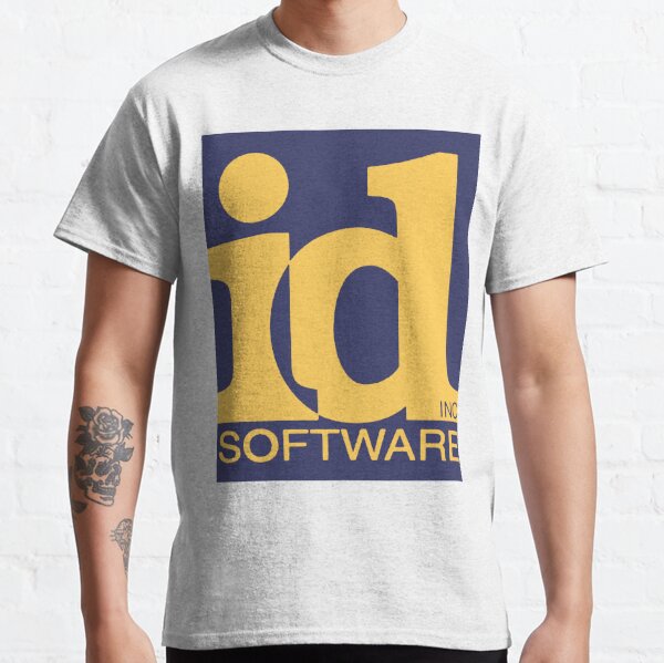 Id Software T Shirts Redbubble - id software t shirt roblox