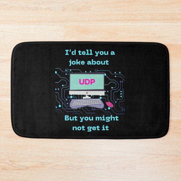 Item preview, Computer science programmer UDP joke designed and sold by t1n3333.