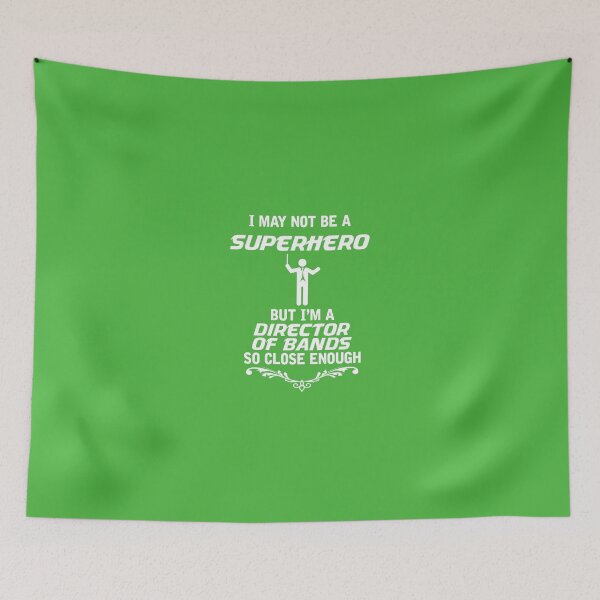 Item preview, Not Superhero But Director of Bands designed and sold by AlwaysAwesome.