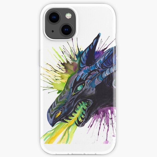 Maleficent Dragon iPhone Soft Case