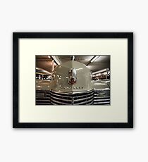 Cadillac grille Framed Print