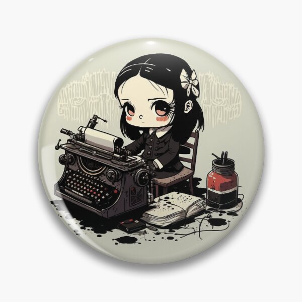 Item preview, Wednesday’s writing in typer machine  designed and sold by BabyDD.