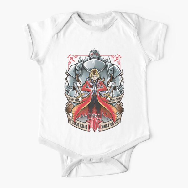 Brotherhood - FullMetal Alchemist Short Sleeve Baby One-Piece