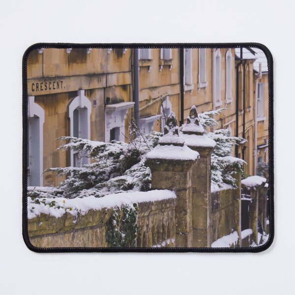 Item preview, Belgrave Crescent in Snow designed and sold by Rowena Ko.