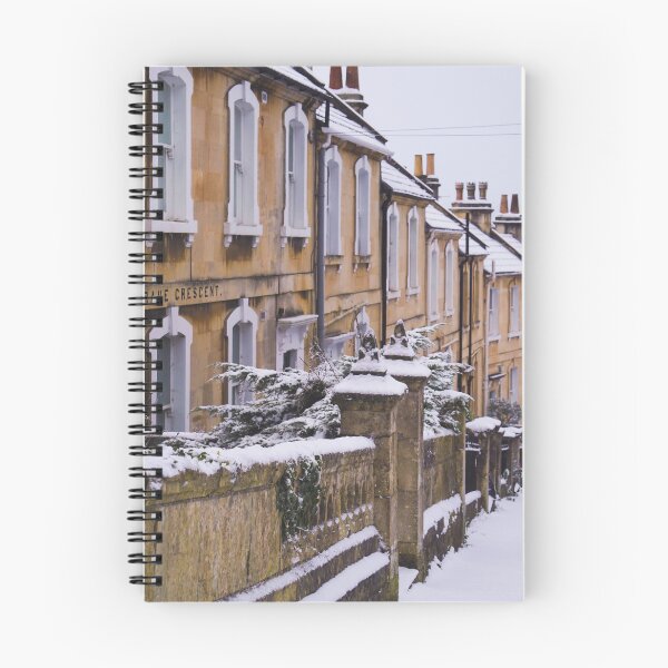 Item preview, Belgrave Crescent in Snow designed and sold by Rowena Ko.