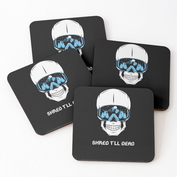 Item preview,  Ski Skeleton Shred Til your Dead designed and sold by artzaka.