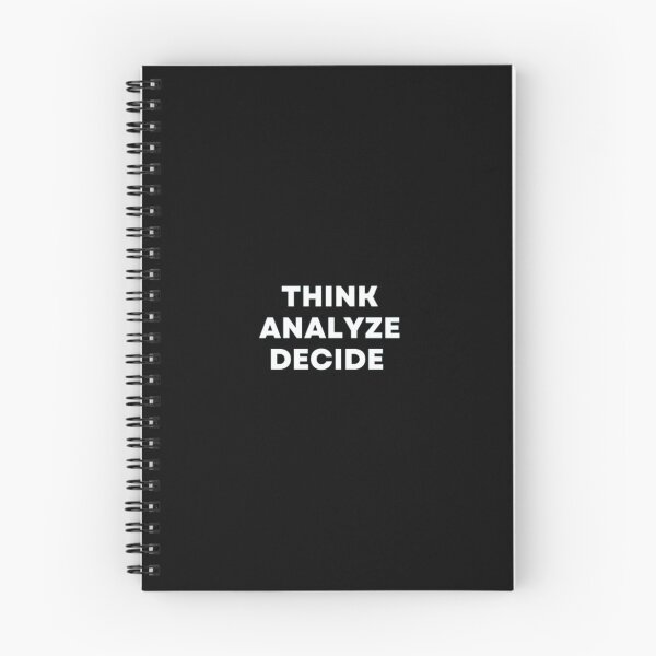Item preview, Think Analyze Decide designed and sold by MuzamilAhmed.
