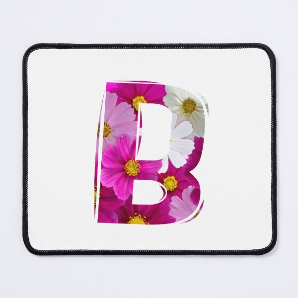 Item preview, lettre B Flowers light pink roses designed and sold by ahmedbakkali.