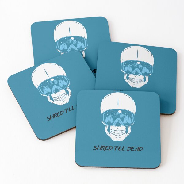 Item preview,   Ski Skeleton Shred Til your Dead designed and sold by artzaka.