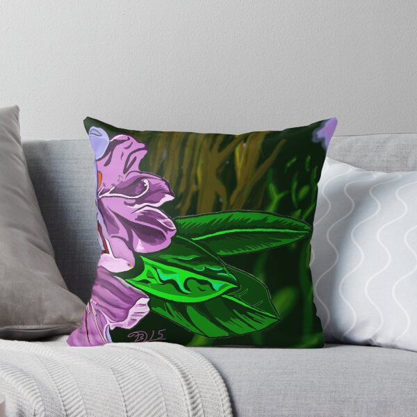 Item preview, Tangled abstract of a purple flower designed and sold by BruceFuller.
