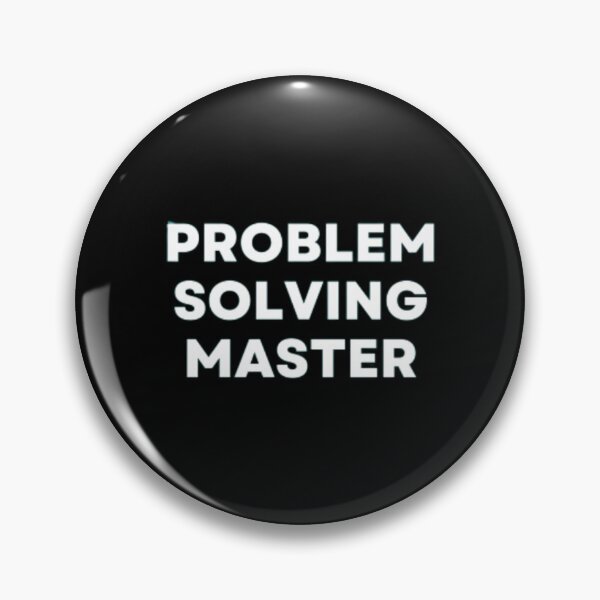 Item preview, Problem Solving Master designed and sold by MuzamilAhmed.