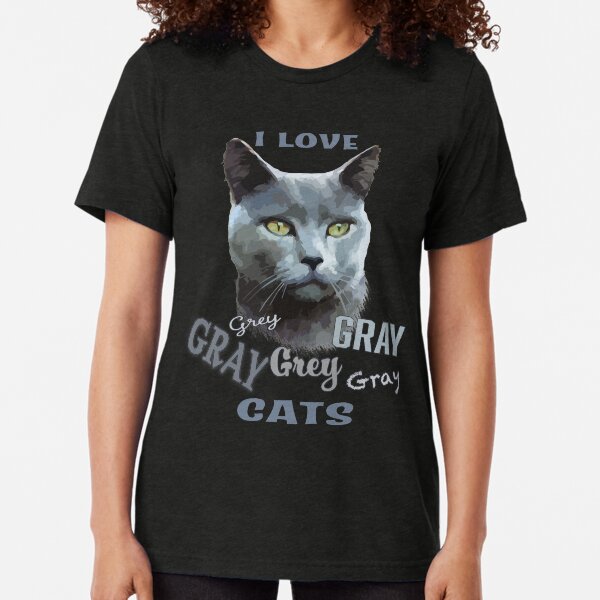 Artikel-Vorschau von Ich liebe graue, graue, graue Katzen. Russisch Blau Süße Katze, designt und verkauft von jdunster.