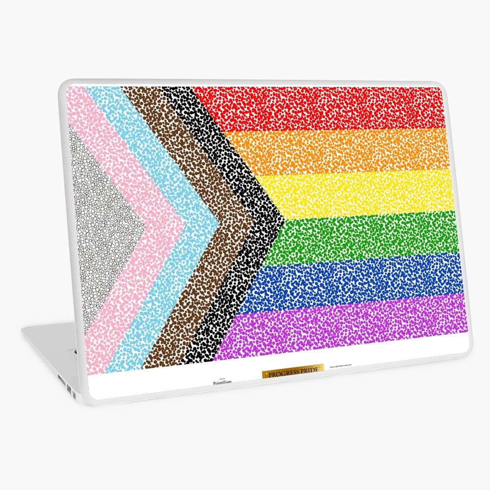 Item preview, Laptop Skin designed and sold by LGBT-Pride-Flag.