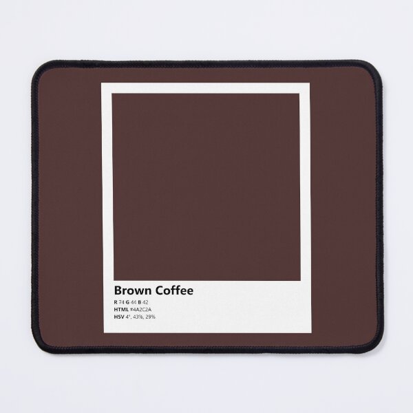 Item preview, Color Swatch/Card (Brown Coffee) designed and sold by Pestorian.