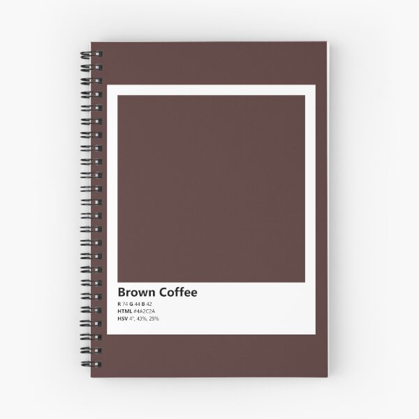Item preview, Color Swatch/Card (Brown Coffee) designed and sold by Pestorian.