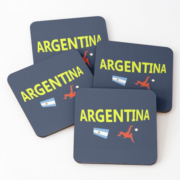 Item preview, ARGENTINA  Soccer abstract design  designed and sold by lobodelnoir.
