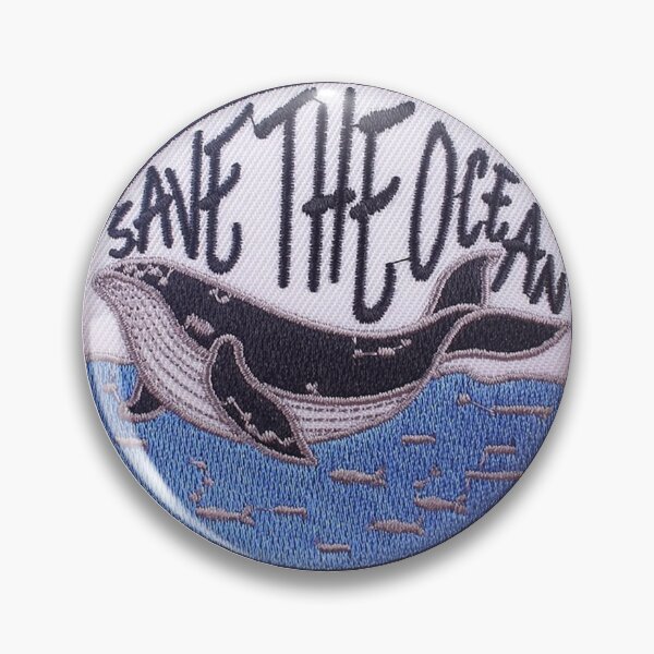 Item preview, Save The Ocean Sticker designed and sold by designolo.