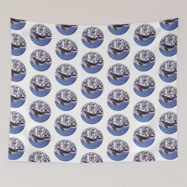 Item preview, Save The Ocean Sticker designed and sold by designolo.