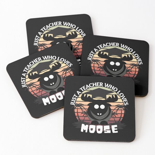 Item preview, Just A Teacher Who Loves Moose designed and sold by designerpriti.