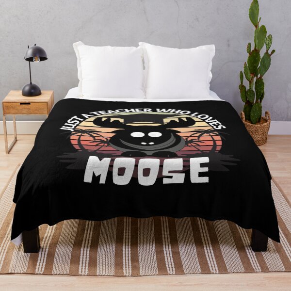 Item preview, Just A Teacher Who Loves Moose designed and sold by designerpriti.