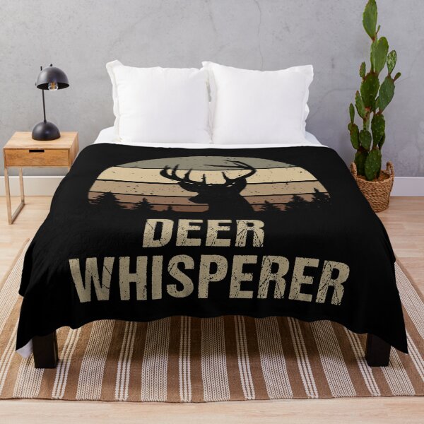 Item preview, Deer Whisperer Deer Lover Hunting Hunter designed and sold by Designer-Girl.