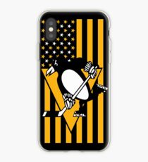 Pittsburgh Penguins American Flag iPhone Case