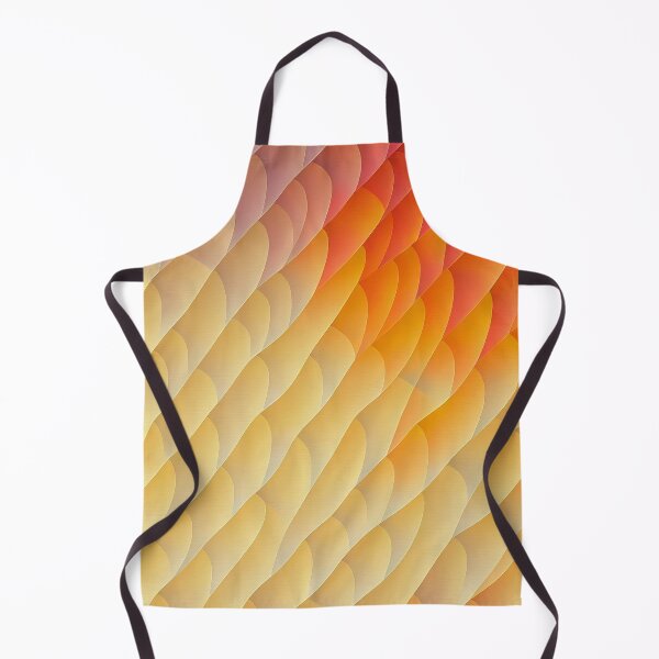 Artikelvorschau, "Jayla" - Watercolor Abstract Painting Stripes Pattern in Yellow, Red, White, Pink, Orange, Cream, entworfen und verkauft von HiArtify ❤️.