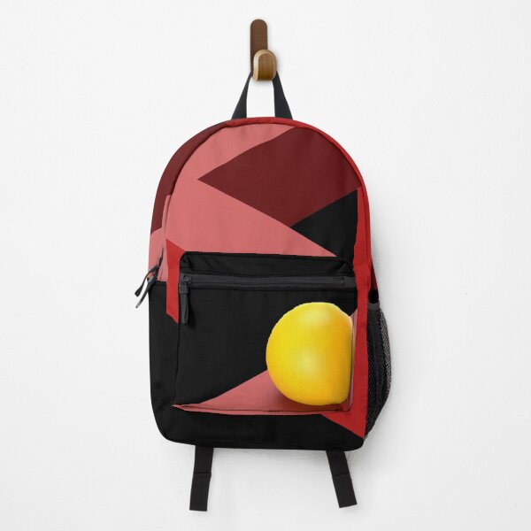 Item preview, Red impossible geometric shape with yellow ball designed and sold by professorguru.