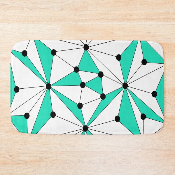 Item preview, Abstract geometric pattern - green. designed and sold by K.S ART.