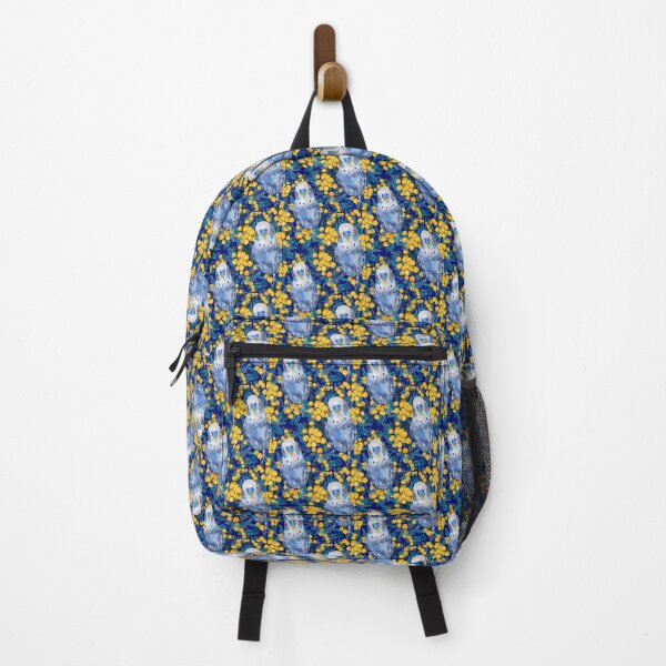 Item preview, Budgie And Wattle Pattern designed and sold by Sketchbook Designs.