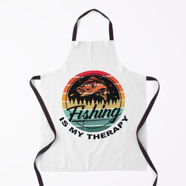 Item preview, Fishing is my therapy designed and sold by FASHIONGALLERIA.