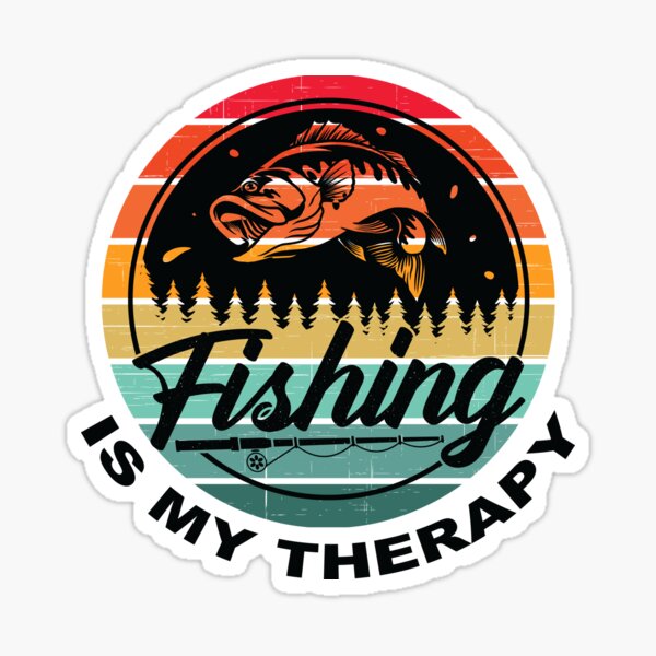 Small Sticker (Fishing Therapy)