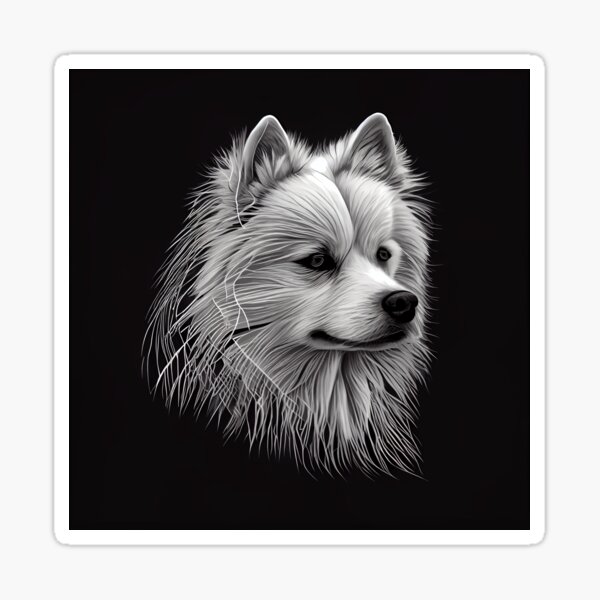 Item preview, American Eskimo Dog 3 designed and sold by mittie101.