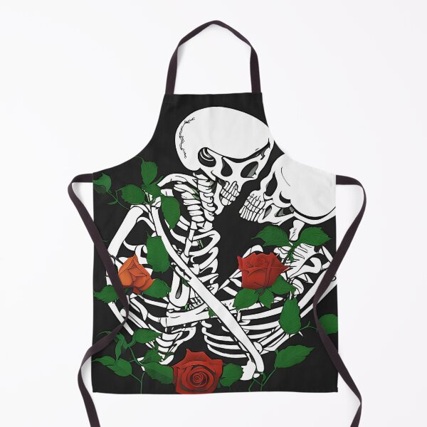 Item preview, Valentine's Day Skeleton Couple with Red Roses Gift designed and sold by TMelonShop.