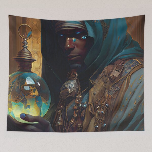 Item preview, Khālid ibn Yazīd  designed and sold by OccultDreams.