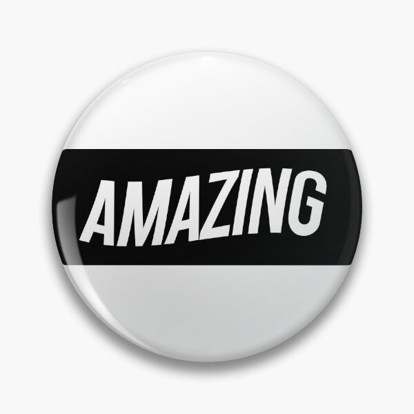 Item preview, Amazing - Rectangle Shape Sticker / T-shirt Design designed and sold by krazybookz.