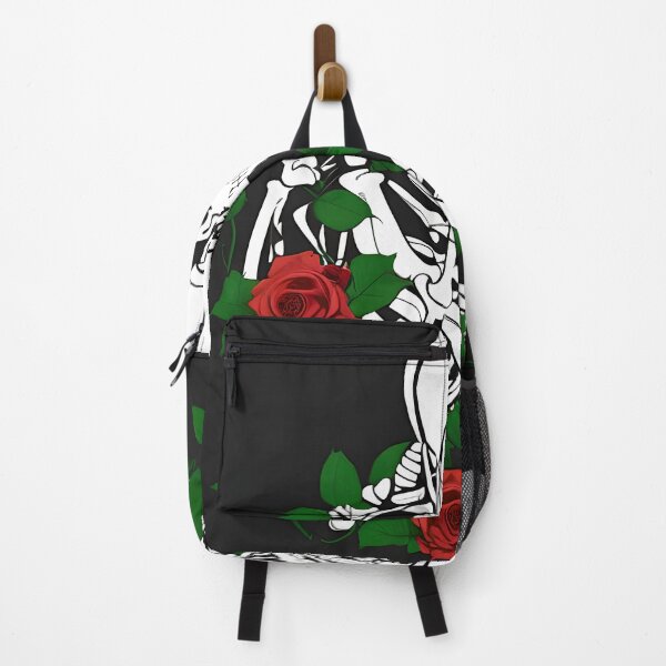 Item preview, Skeleton Couple with Red Roses and Leaves Gift designed and sold by TMelonShop.