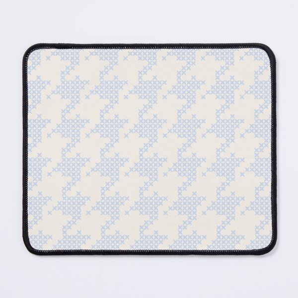 Item preview, Powder blue Houndstooth designed and sold by FrancesPoff.