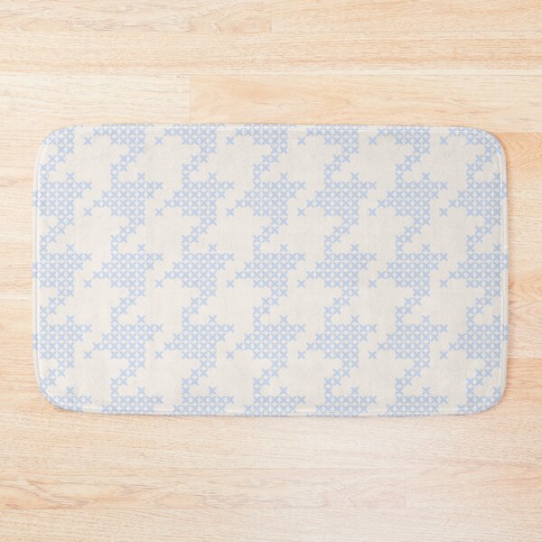 Item preview, Powder blue Houndstooth designed and sold by FrancesPoff.