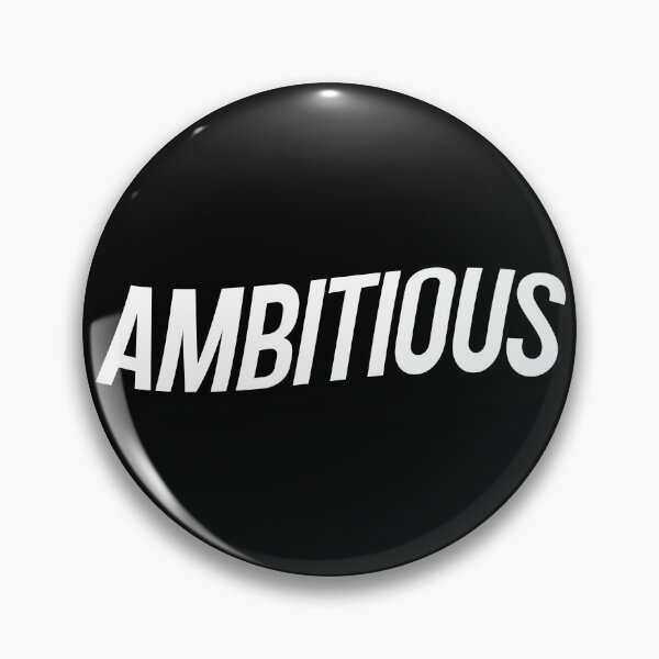 Item preview, Ambitious - Rectangle Shape Sticker / T-shirt Design designed and sold by krazybookz.