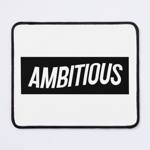 Item preview, Ambitious - Rectangle Shape Sticker / T-shirt Design designed and sold by krazybookz.