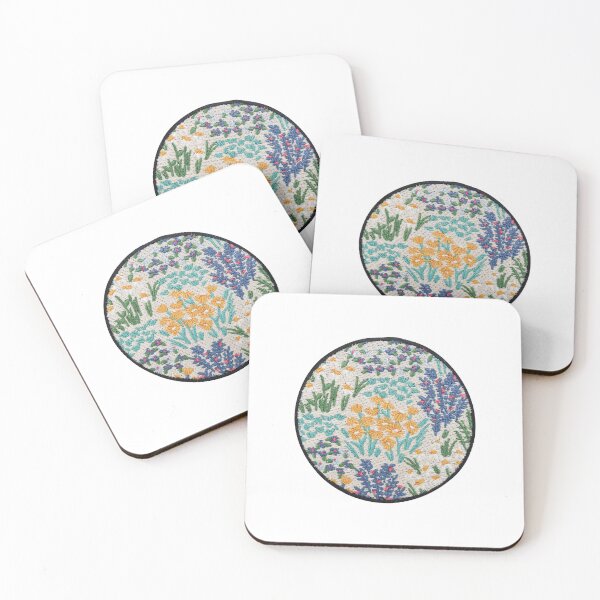Item preview, Flower Field Sticker designed and sold by designolo.