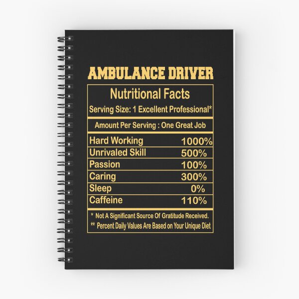 Item preview, Ambulance driver nutritional Gifts designed and sold by tejoi.