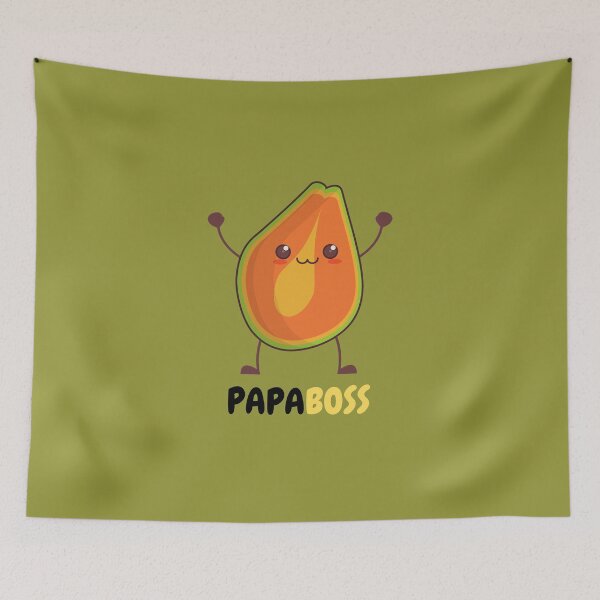 Artikelvorschau, Kawaii Papaya süße kawaii Früchte entworfen und verkauft von Kajleq.