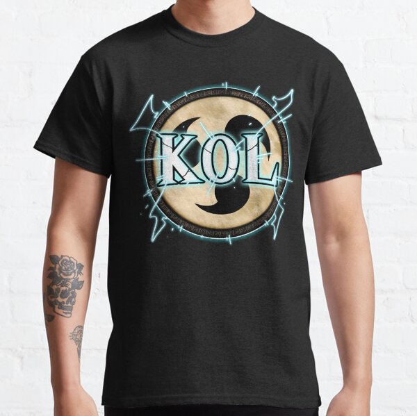 KOL DRUM AND RUNES LOGO Classic T-Shirt