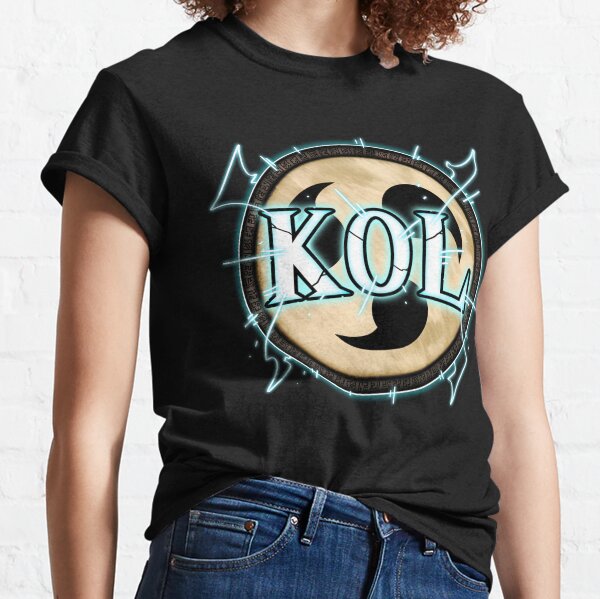 KOL DRUM AND RUNES LOGO Classic T-Shirt